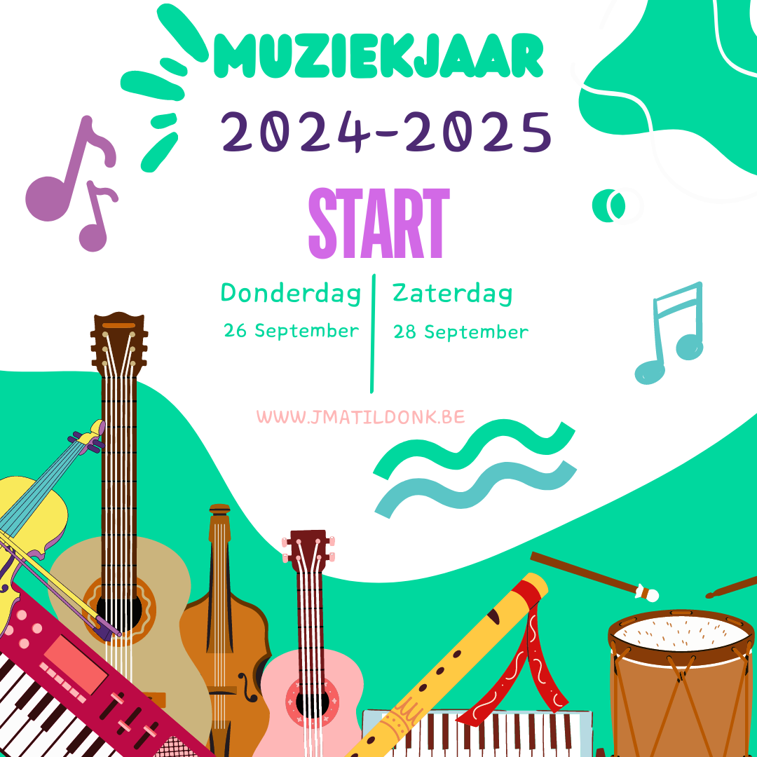 Start Muziekjaar 2024-2025